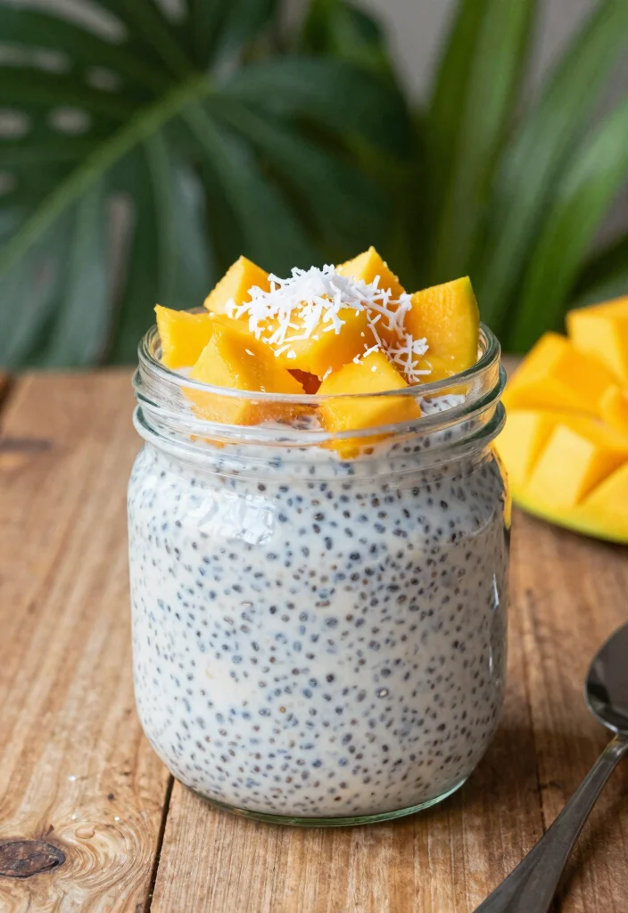 10 Easiest Dessert Recipes for Fast No-Stress Sweet Treats - 6. Coconut Chia Seed Pudding
