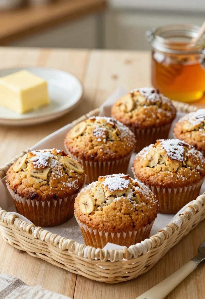 10 Easiest Dessert Recipes for Fast No-Stress Sweet Treats - 7. Easy Banana Bread Muffins