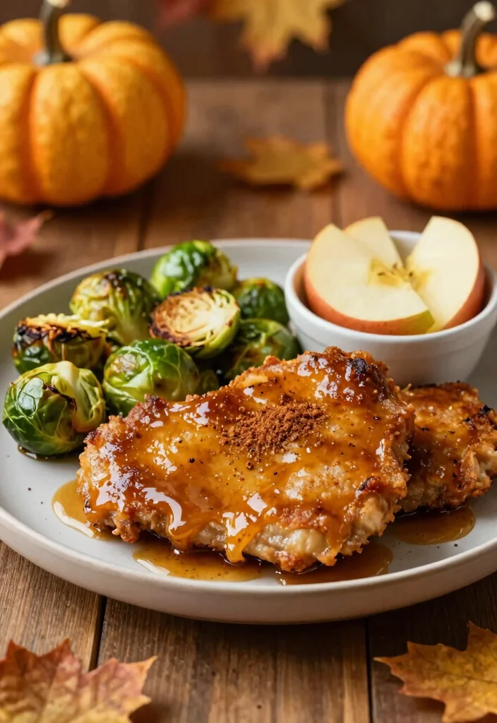 10 Keto Pork Chop Recipes for Easy Flavorful Low-Carb Dinners - 10. Apple Cider Instant Pot Pork Chops