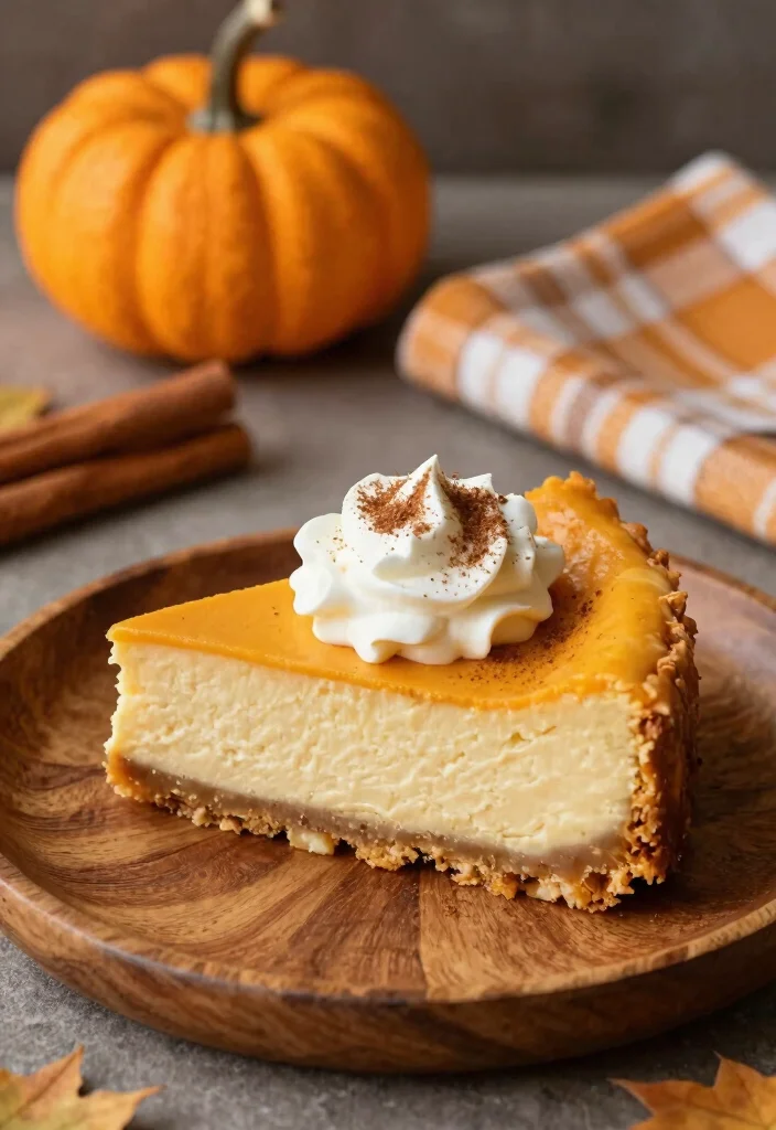 10 Keto Pumpkin Recipes for Cozy Low-Carb Fall Meals - 1. Keto Pumpkin Cheesecake
