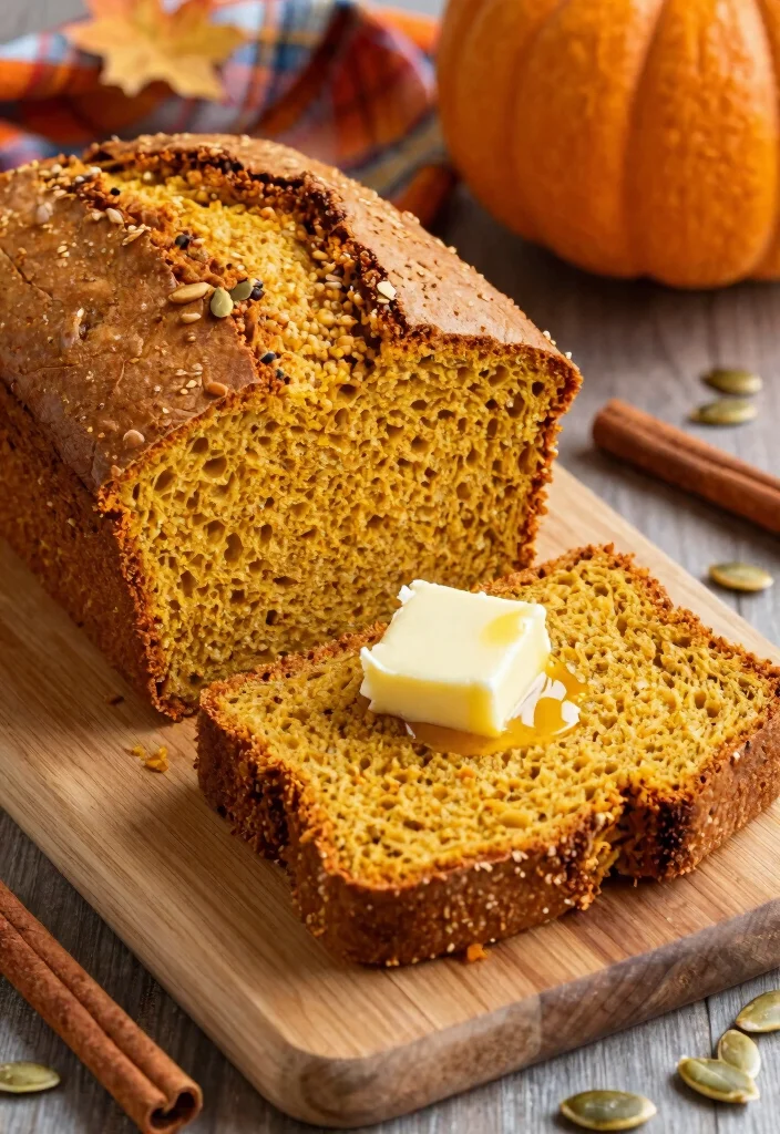 10 Keto Pumpkin Recipes for Cozy Low-Carb Fall Meals - 3. Low-Carb Pumpkin Bread