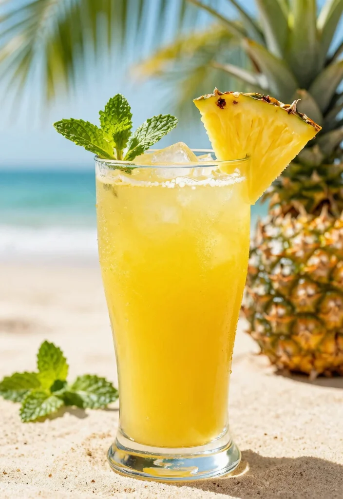 10 Mule Cocktail Recipes with Fresh Simple Ginger Kick - 2. Tropical Ginger Mule