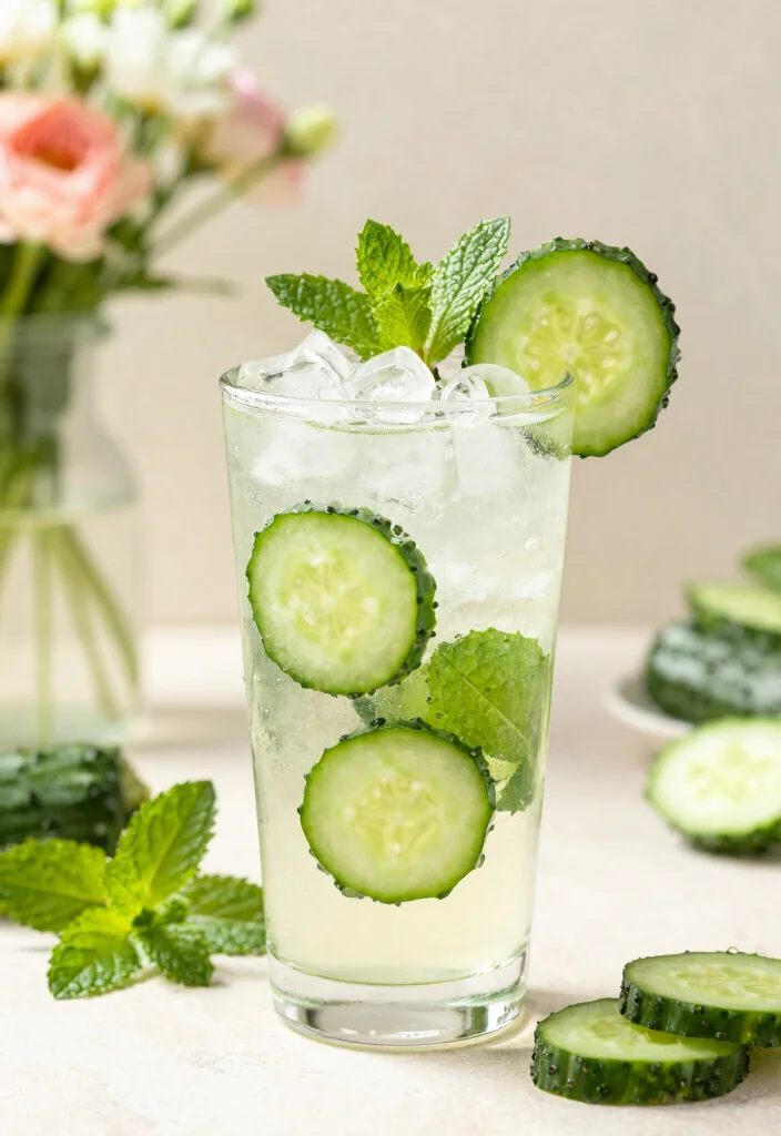 10 Mule Cocktail Recipes with Fresh Simple Ginger Kick - 5. Cucumber Mint Mule