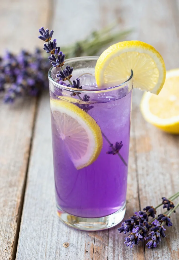 10 Non-Alcoholic Cocktail Recipes for Fresh Easy Mocktails - 8. Lavender Lemonade