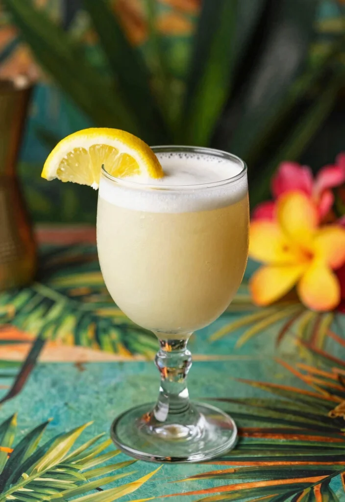 10 Rum Cocktail Recipes for Easy Tropical-Style Drinks - 6. Coconut Rum Sour