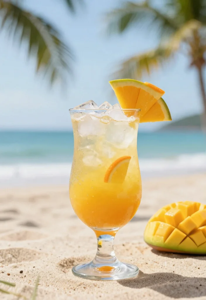 10 Rum Cocktail Recipes for Easy Tropical-Style Drinks - 9. Tropical Rum Spritzer
