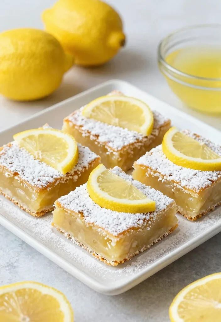 10 Vegetarian Dessert Recipes with Simple Plant-Based Sweets - 10. Vegan Lemon Bars