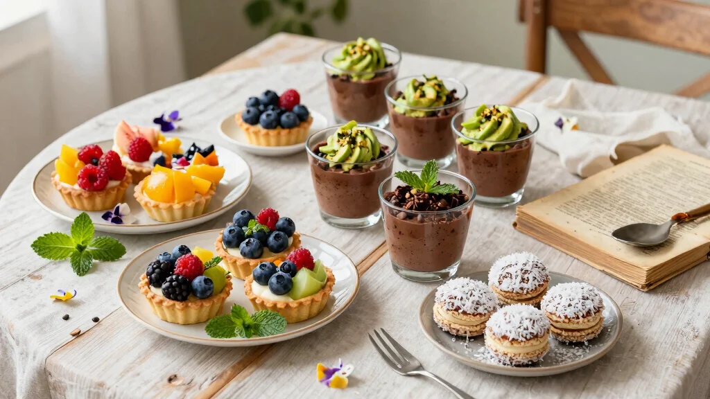 10 Vegetarian Dessert Recipes with Simple Plant-Based Sweets