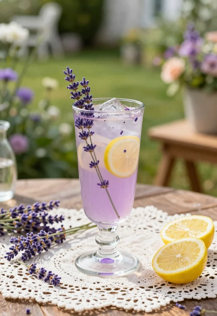 10 Vodka Cocktail Recipes for Simple Refreshing Drinks - 5. Lavender Vodka Lemonade