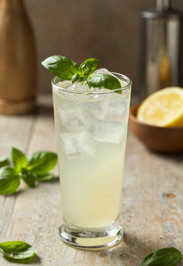 10 Vodka Cocktail Recipes for Simple Refreshing Drinks - 6. Ginger Basil Vodka