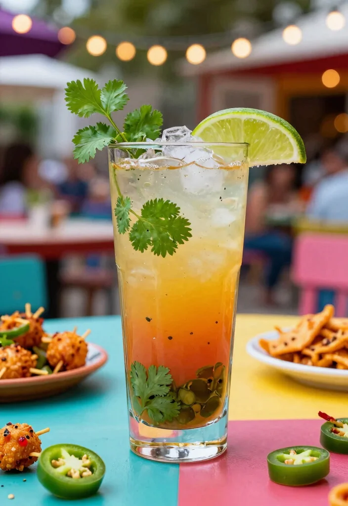 10 Vodka Cocktail Recipes for Simple Refreshing Drinks - 9. Spicy Cilantro Vodka