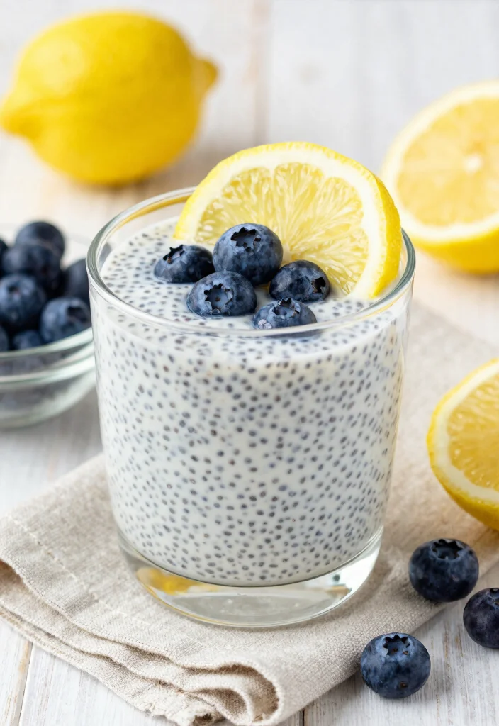 12 Dairy-Free Dessert Recipes for Easy Creamy Sweet Treats - 6. Lemon Chia Seed Pudding