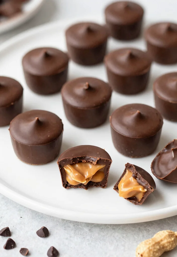 12 Dairy-Free Dessert Recipes for Easy Creamy Sweet Treats - 9. Peanut Butter Chocolate Cups