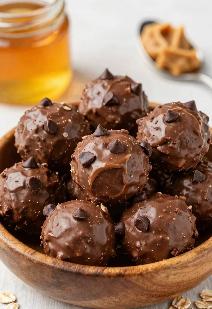 12 Easy Dessert Recipes for Quick Sweet Cravings at Home - 1. Chocolate Peanut Butter Energy Bites
