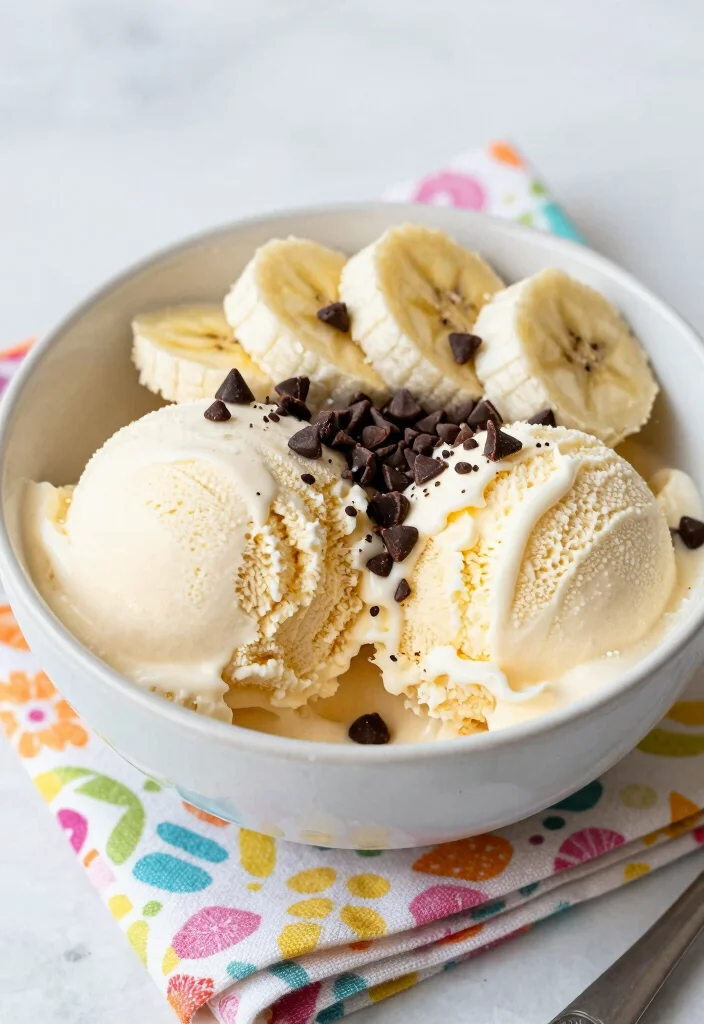 12 Easy Dessert Recipes for Quick Sweet Cravings at Home - 12. Banana Ice Cream