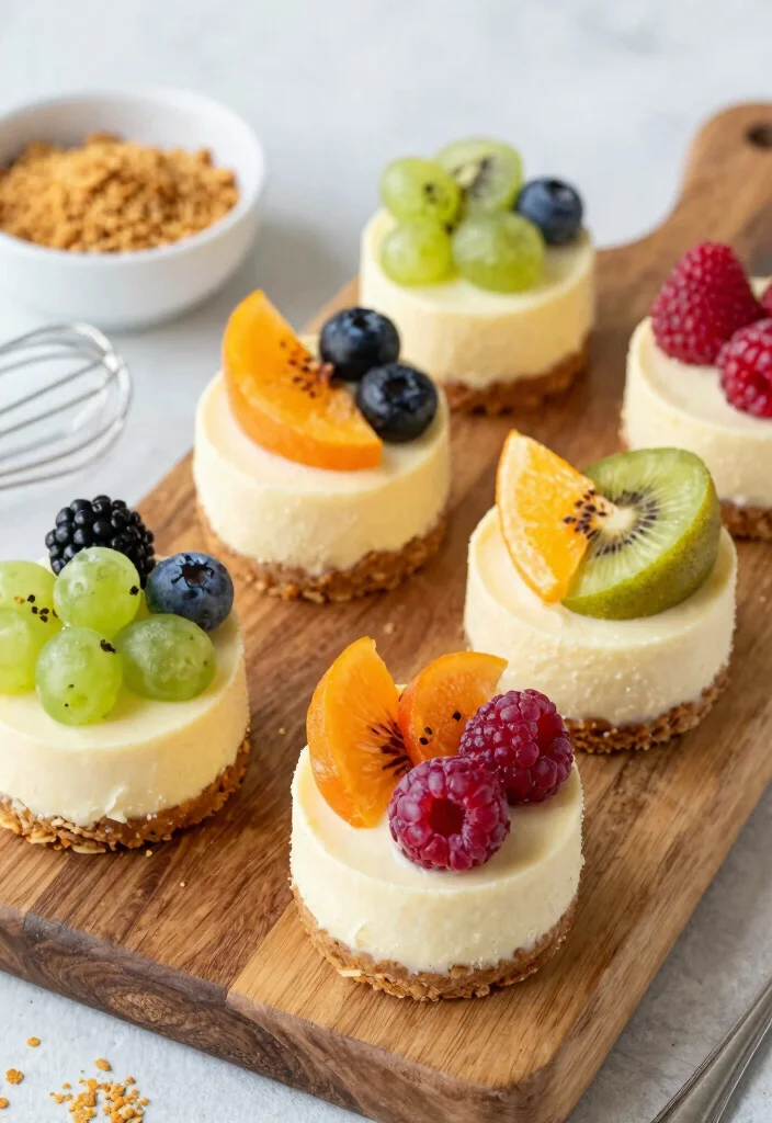 12 Easy Dessert Recipes for Quick Sweet Cravings at Home - 2. No-Bake Mini Cheesecakes