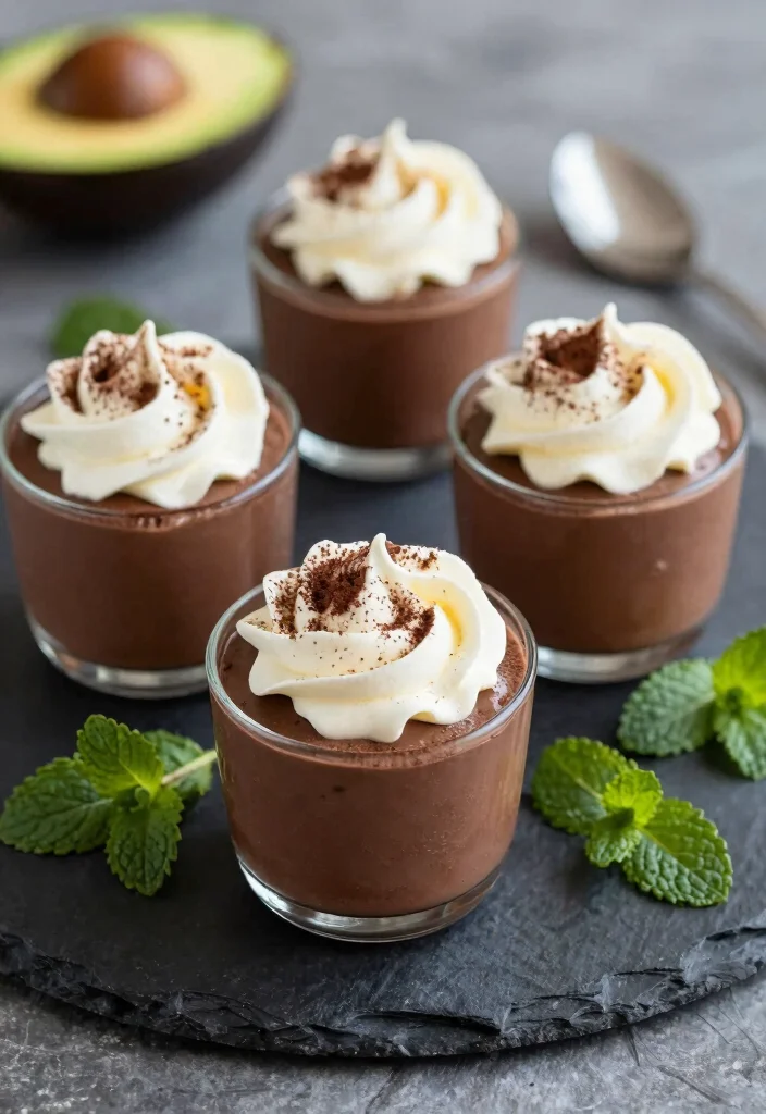 12 Easy Dessert Recipes for Quick Sweet Cravings at Home - 4. Chocolate Avocado Mousse