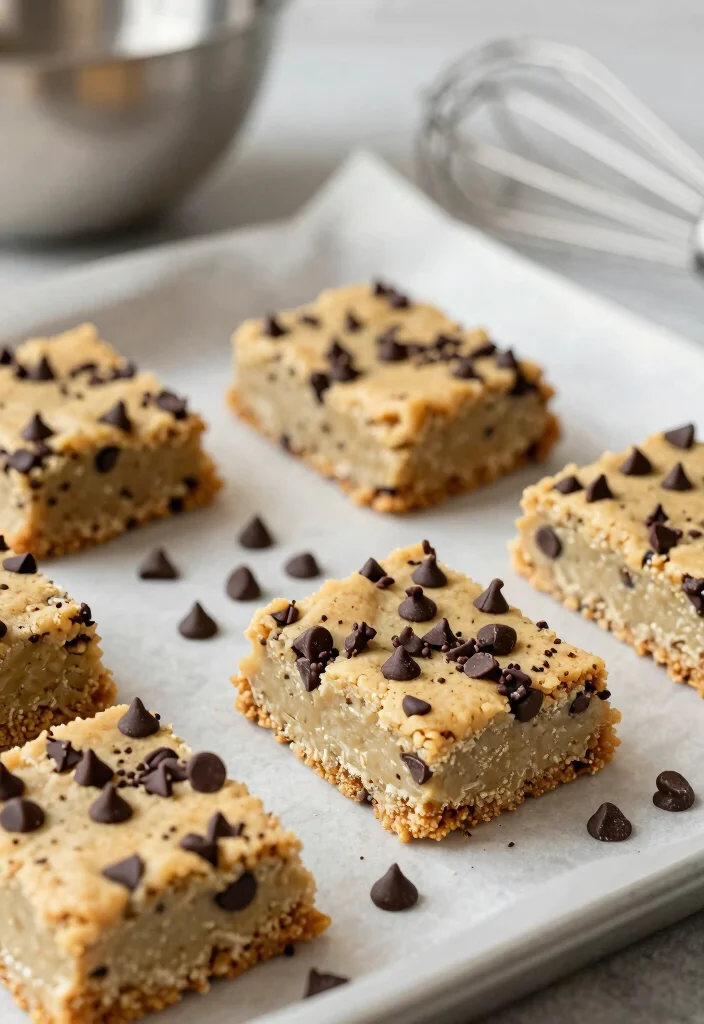 12 Easy Dessert Recipes for Quick Sweet Cravings at Home - 5. No-Bake Cookie Dough Bars
