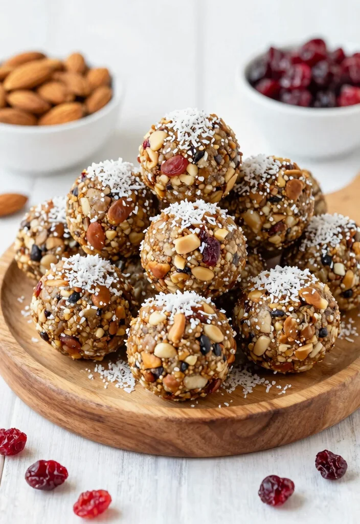 12 Easy Dessert Recipes for Quick Sweet Cravings at Home - 6. Fruit and Nut Energy Balls