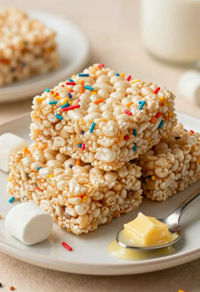 12 Easy Dessert Recipes for Quick Sweet Cravings at Home - 7. Rice Crispy Treats