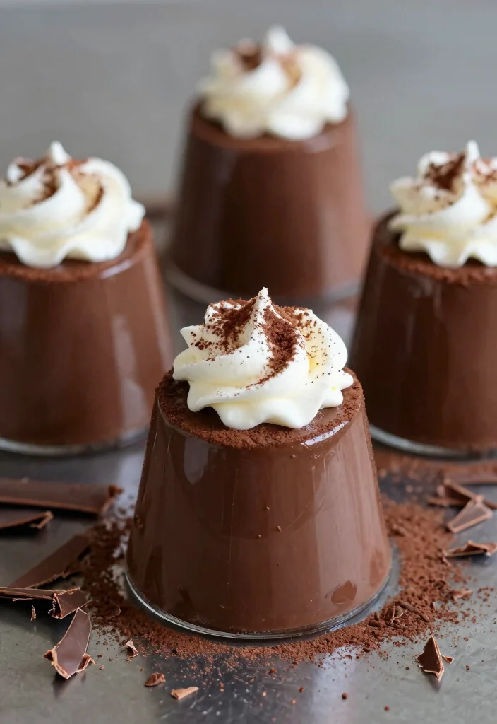 12 Easy Dessert Recipes for Quick Sweet Cravings at Home - 9. Chocolate Pudding Cups