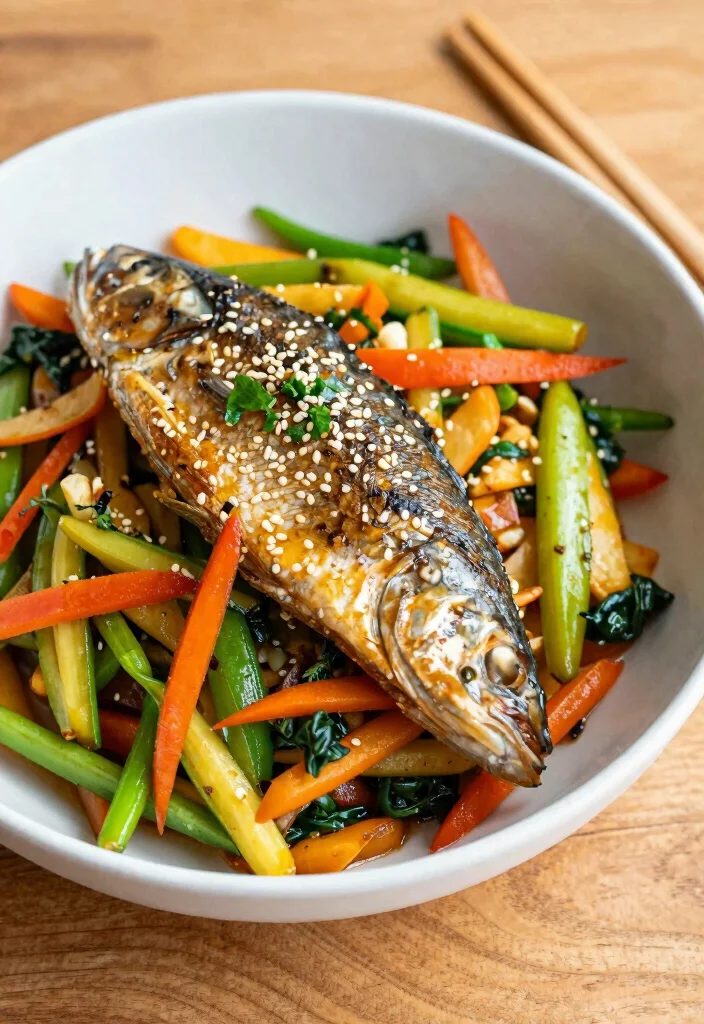 12 Fish Dinner Recipes for Light Flavorful Weeknight Meals - 9. Fish and Vegetable Stir-Fry