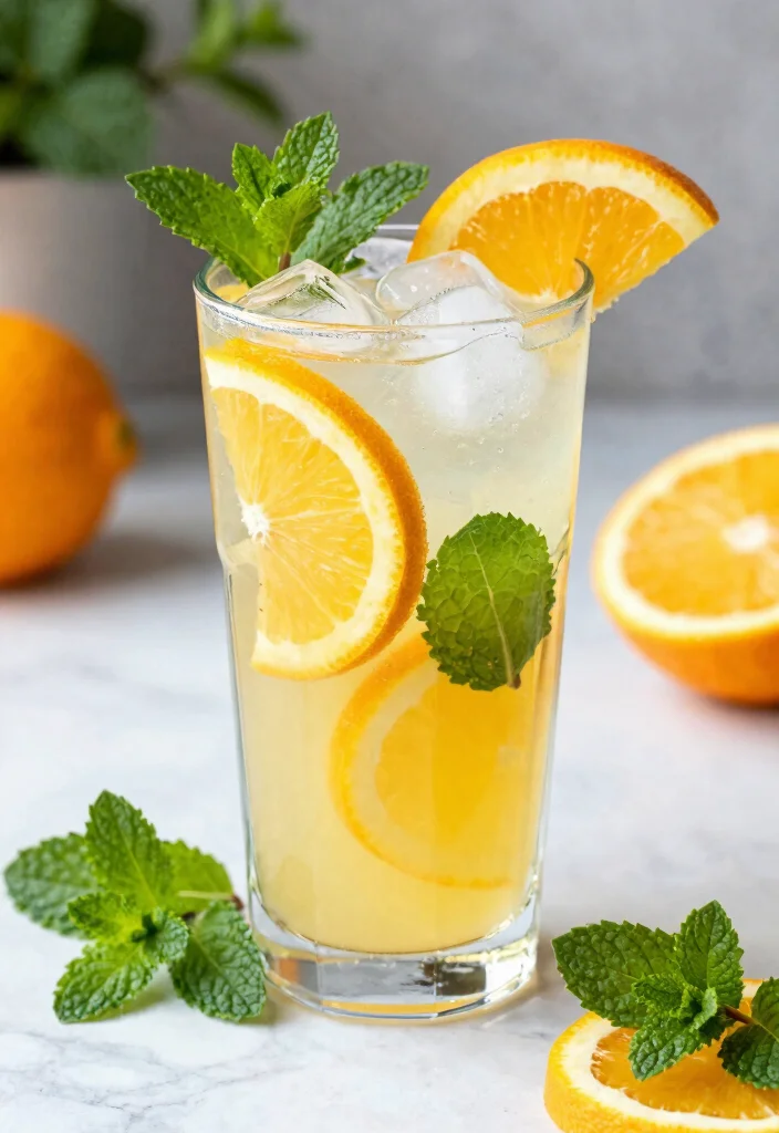 12 Fun Cocktail Recipes with Simple Creative Flavor Twists - 3. Citrus Mint Spritzer