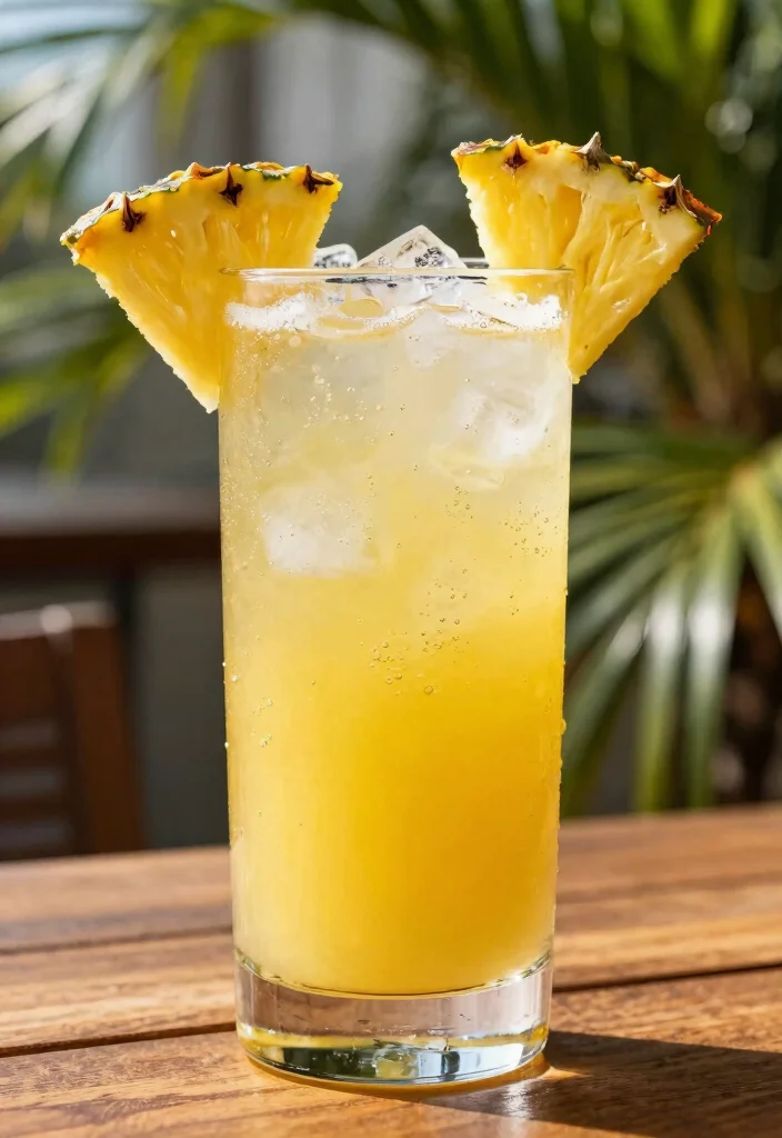 12 Fun Cocktail Recipes with Simple Creative Flavor Twists - 5. Spiced Pineapple Fizz