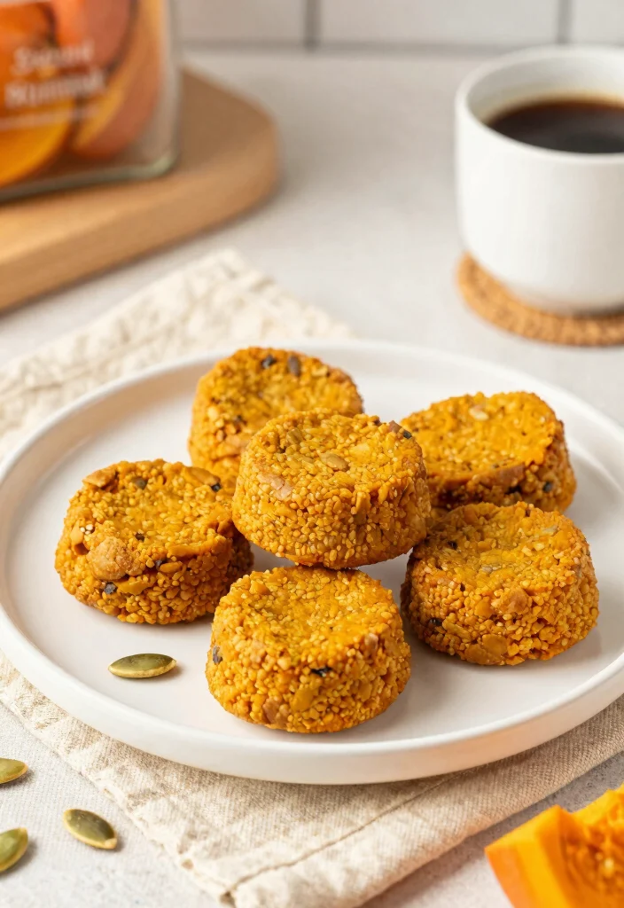 12 Healthy Pumpkin Recipes for Easy Cozy Fall Meals - 10. Pumpkin Energy Bites