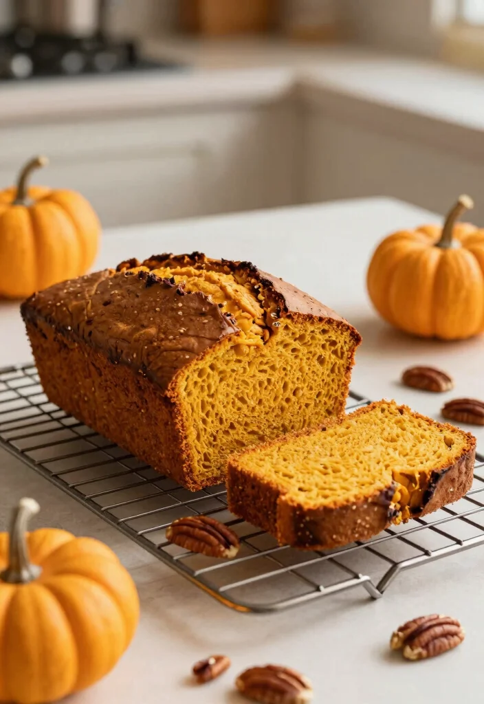 12 Healthy Pumpkin Recipes for Easy Cozy Fall Meals - 3. Pumpkin Bread