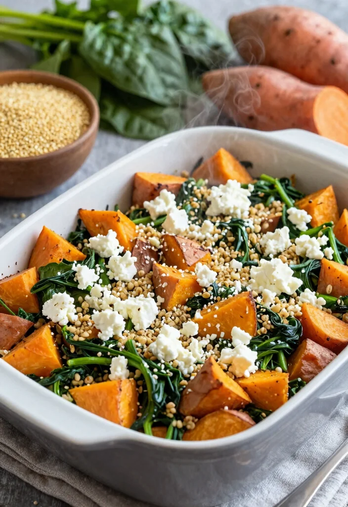 12 Healthy Sweet Potato Recipes for Easy Nutritious Sides - 5. Sweet Potato Quinoa Bake