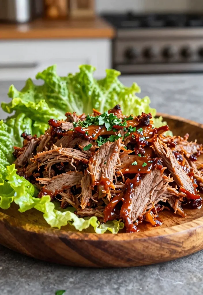 12 Keto Crockpot Recipes for Easy Hands-Off Low-Carb Meals - 11. BBQ Pulled Pork