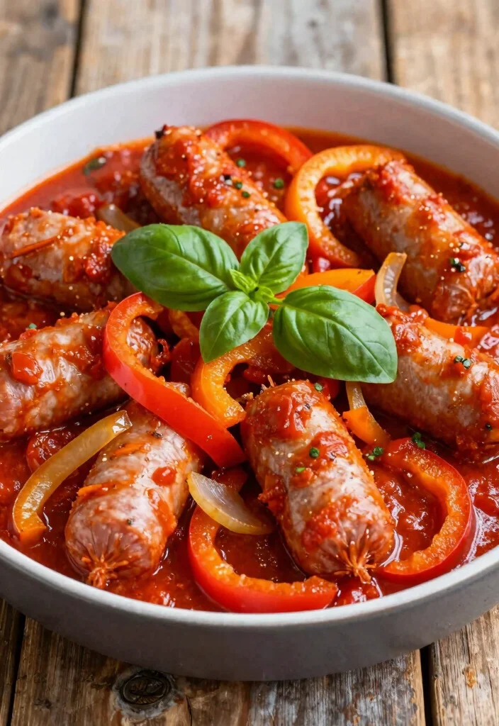 12 Keto Crockpot Recipes for Easy Hands-Off Low-Carb Meals - 4. Italian Sausage and Peppers