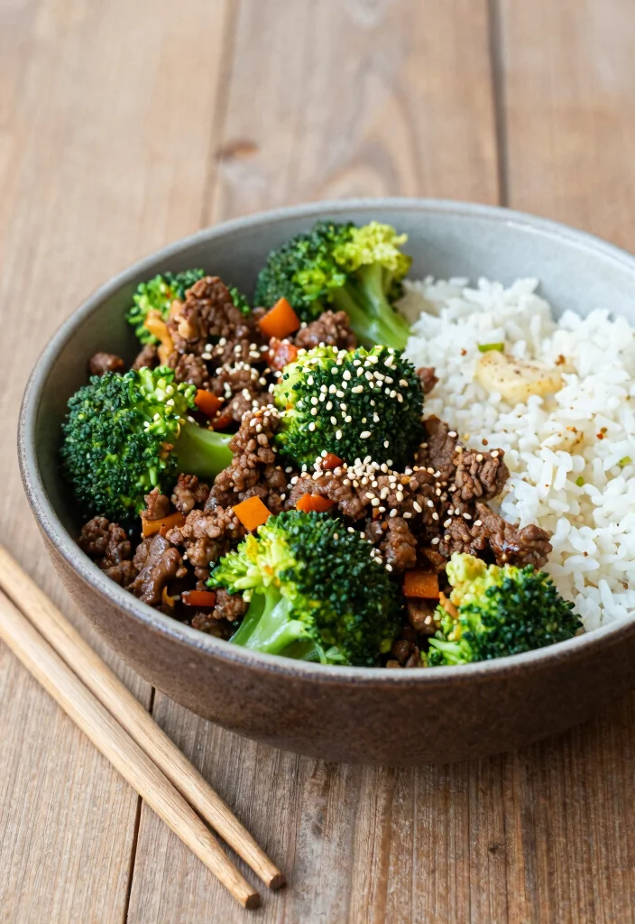 12 Keto Ground Beef Recipes for Easy Satisfying Dinners - 7. One-Pan Beef and Broccoli Stir-Fry