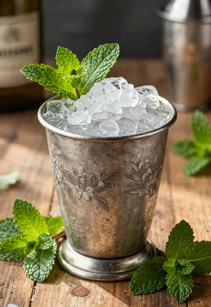 12 Whiskey Cocktail Recipes for Smooth Easy Sip Ideas - 3. Mint Julep