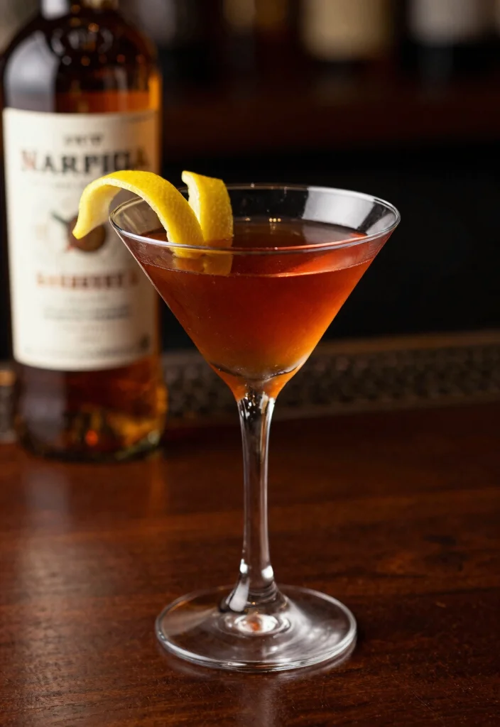 12 Whiskey Cocktail Recipes for Smooth Easy Sip Ideas - 8. Rob Roy