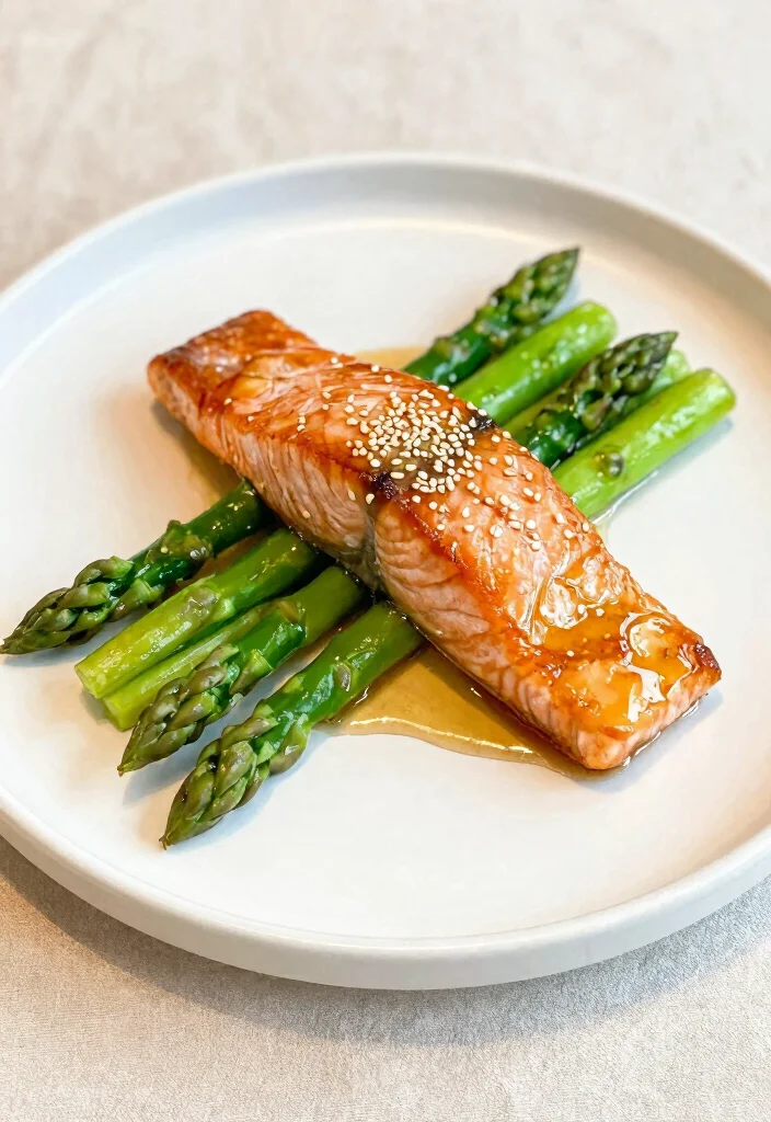 14 Crockpot Dinner Recipes for Effortless Flavorful Meals - 11. Honey Garlic Salmon with Asparagus