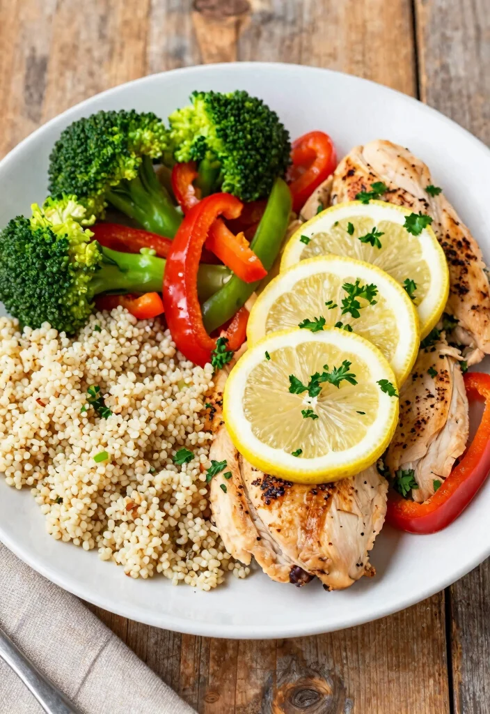 14 Crockpot Dinner Recipes for Effortless Flavorful Meals - 2. Lemon Garlic Chicken with Veggies