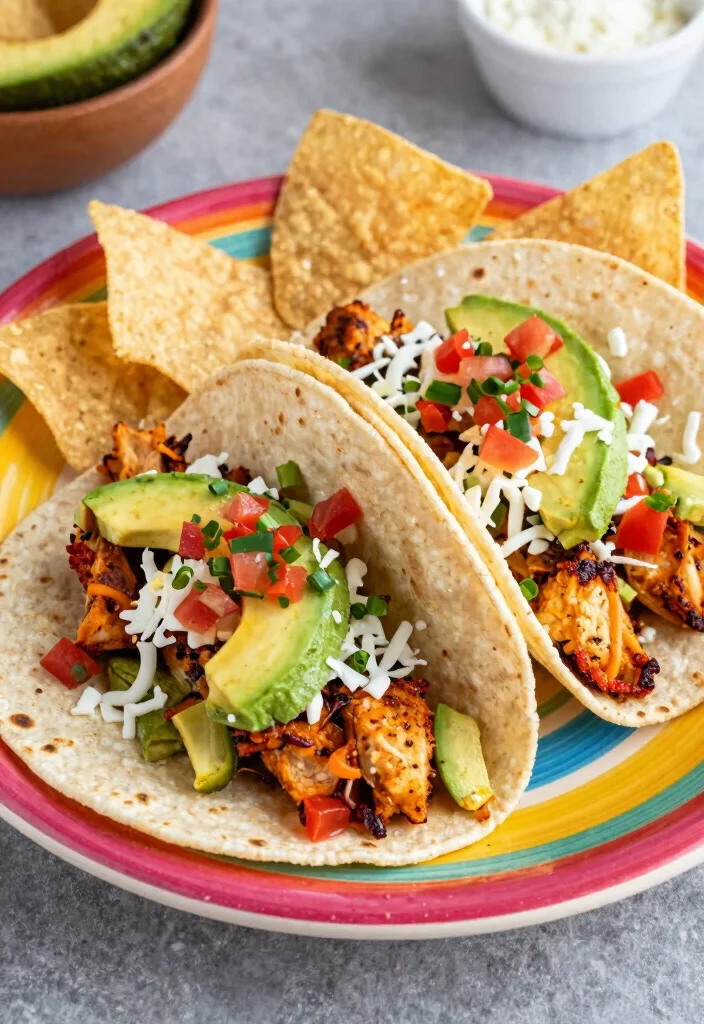 14 Crockpot Dinner Recipes for Effortless Flavorful Meals - 7. Southwest Chicken Tacos