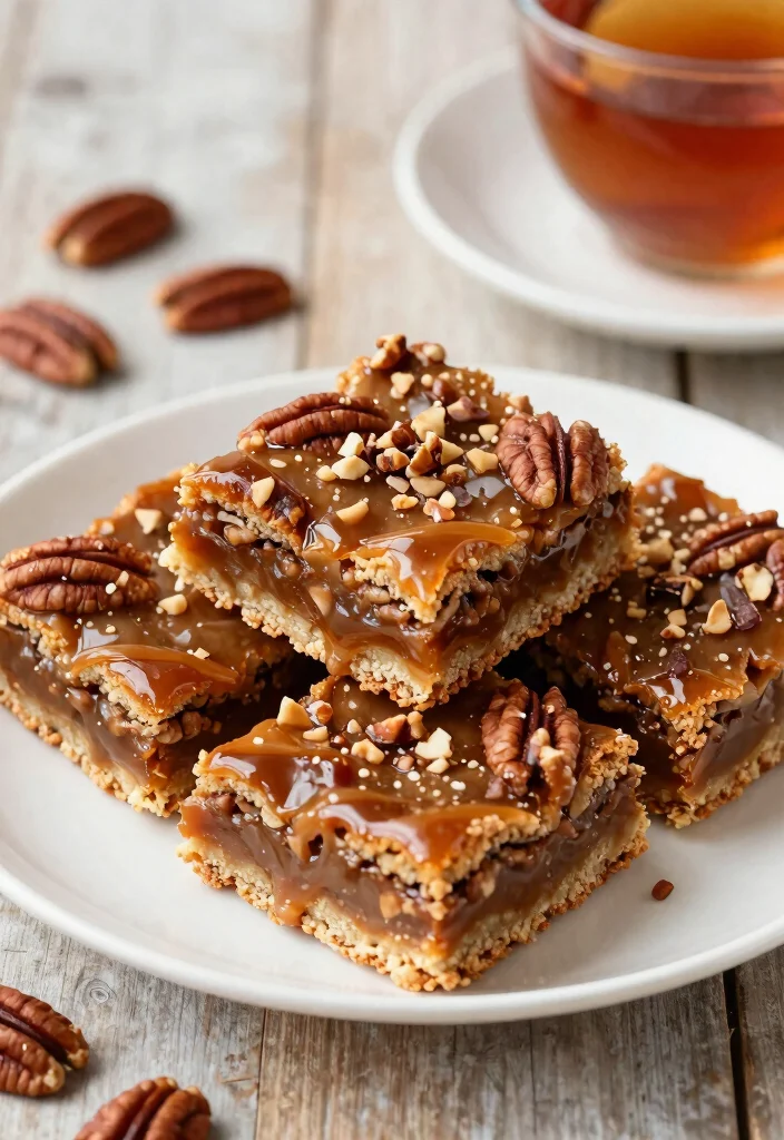 14 Fall Dessert Recipes with Warm Easy Seasonal Flavors - 12. Pecan Pie Bars