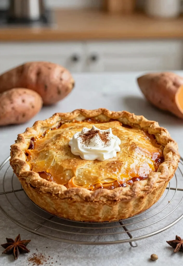 14 Fall Dessert Recipes with Warm Easy Seasonal Flavors - 8. Sweet Potato Pie