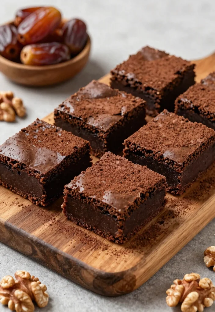 14 Healthier Dessert Recipes with Light Flavorful Upgrades - 13. Raw Vegan Brownies