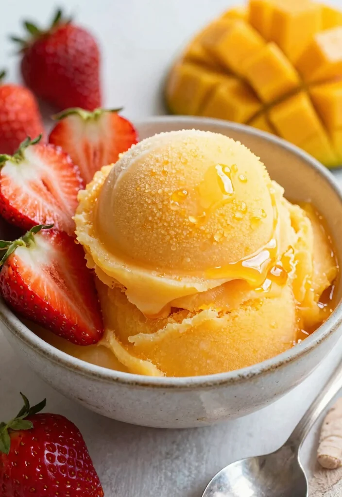 14 Healthier Dessert Recipes with Light Flavorful Upgrades - 14. Fruit Sorbet