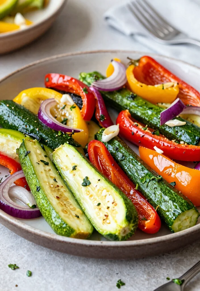 14 Healthy Crock Pot Recipes for Easy Slow-Cooked Weeknight Meals - 10. Garlic Herb Roasted Veggies