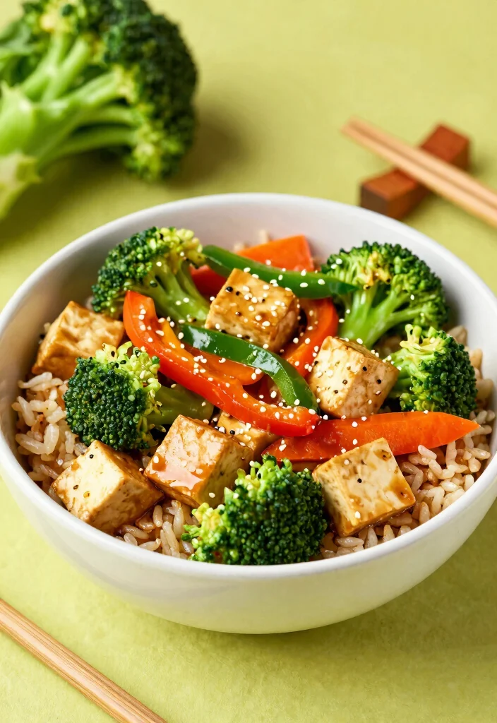 14 Healthy Dishes Recipes Packed with Simple Fresh Flavor - 12. Vegetable Stir-Fry with Tofu