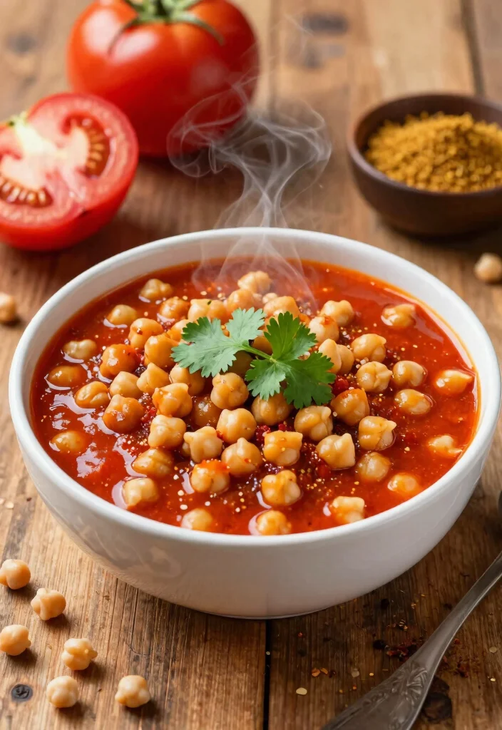 14 Healthy Dishes Recipes Packed with Simple Fresh Flavor - 3. Spicy Chickpea Stew