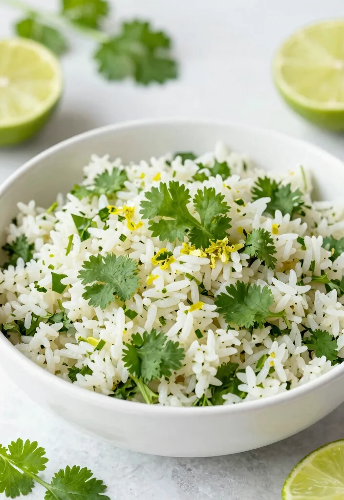 14 Healthy Rice Recipes for Simple Budget-Friendly Meals - 11. Cilantro Lime Rice