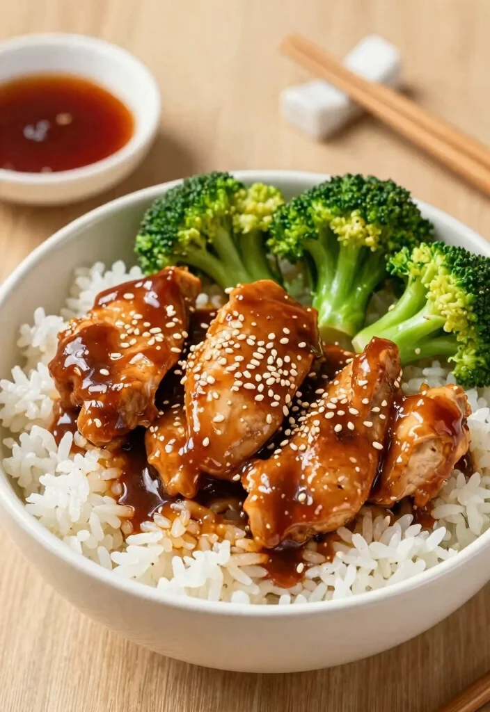 14 Healthy Rice Recipes for Simple Budget-Friendly Meals - 4. Teriyaki Chicken Rice Bowl