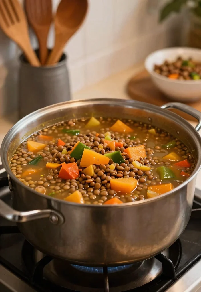 14 Healthy Soup Recipes for Light Warming Weeknight Meals - 2. Hearty Lentil Vegetable Soup