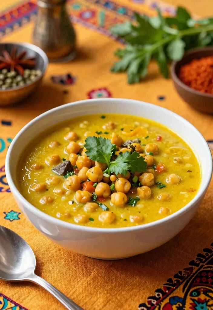 14 Healthy Soup Recipes for Light Warming Weeknight Meals - 9. Curried Chickpea Soup